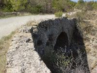 Route royale (portion Châteauneuf-Val-St-Donat)  Le troisième pont sur la voie royale