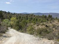 Route royale (portion Châteauneuf-Val-St-Donat)  Les traces d'empierrement se raréfient ici ! ...