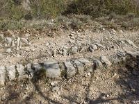 Route Royale (Portion Montfort)  Pierres de rive et empierrement