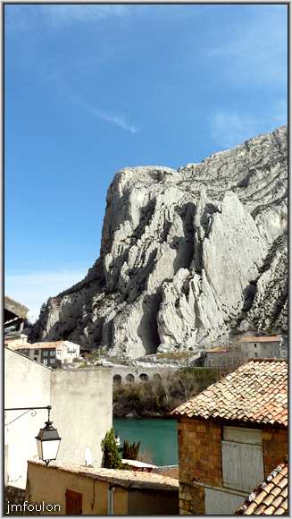 baume-06web.jpg - Sisteron - Le Rocher de la Baume - Vue depuis Bourg Reynaud