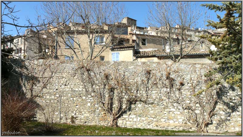 rempart-bg-reynaud-05web.jpg - Sisteron - Vestiges des Remparts - Bourg Reynaud. Le long de la Durance
