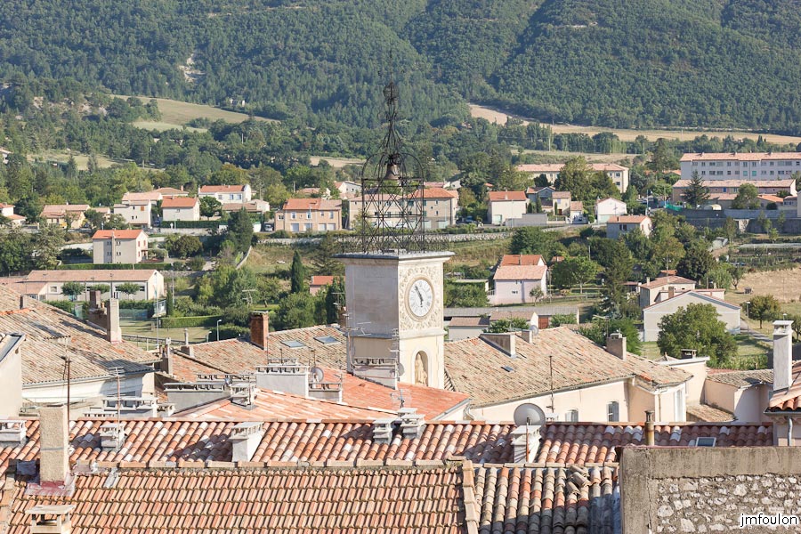 sisteron-vue-007.jpg - Sisteron - Autre vue depuis La Coste. Au loin une partie du quartier du Gand.