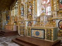 Sainte-Marie du Menez-Hom  Hotel Sud - Rétable (XVIIIe siècle)