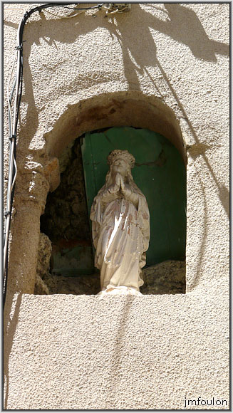 tallard-88web.jpg - Rue du Mazel - Vierge dans sa niche