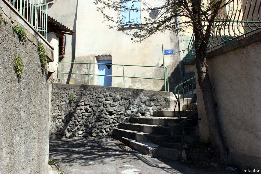 theze-23web.jpg - Théze - Croisement de ruelles