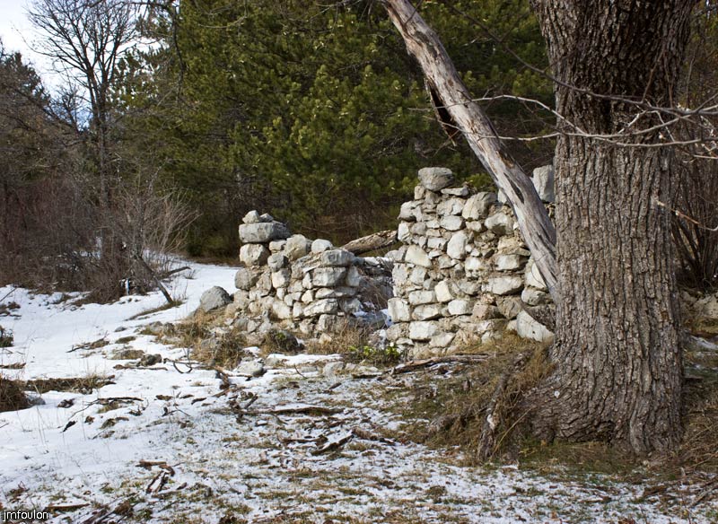 tour-du-puy-021.jpg - Ruine sur le sentier entre Dalmas et le Gayne