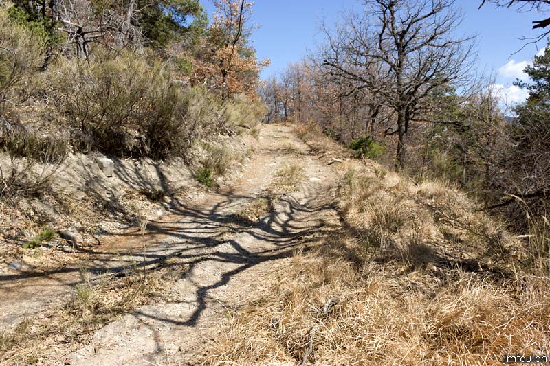 tour-tete-pape-40.jpg - La piste que nous allons bientôt quitter pour reprendre un sentier (vue à contresens de la marche)