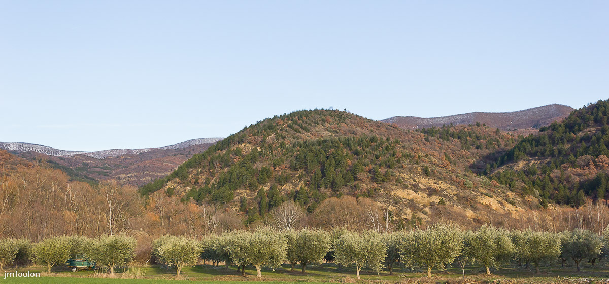 tr-lac-chateau-027.jpg - Oliviers et montagnes depuis le sentier à Château-Arnoux