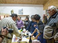 Inauguration de l'atelier d'Emmanuelle Bernard - St Vincent sur Jabron 22/10/16