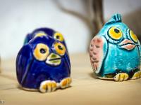 Inauguration de l'atelier d'Emmanuelle Bernard - St Vincent sur Jabron 22/10/16