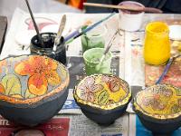 Journées Européennes des Métiers d'Art - Sisteron  Amélie Robert - Atelier peinture sur céramique