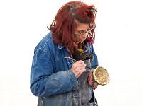 Journées Européennes des Métiers d'Art - Sisteron  Amélie Robert - Atelier peinture sur céramique