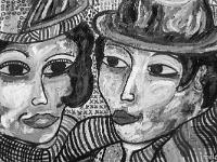 Sisteron - Journées Européennes des Métiers d'Art  Sid Hams (détail)