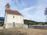 Lac de Serre-Ponçon  Chapelle Saint Michel (XVIIe)