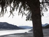 Lac de Serre-Ponçon  Vue vers le Sud/Est