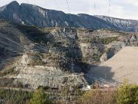 Lac de Serre-Ponçon  Le barrage (amont)