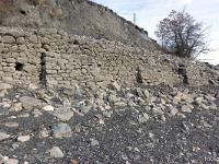Lac de Serre-Ponçon  Vestiges du village d'Ubaye