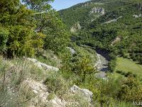 Rando à Mongervis (Sisteron)  Le Jabron et l'ubac de Chapage
