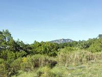 Rando à Mongervis (Sisteron)  Le sentier (vue à contre sens de la marche)