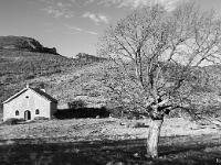 Noir & Blanc - Patrimoine religieux  Chapelle Saint Martin (Alpes de Hautes Provence)