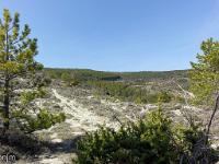 Les paysages  Vue sur les crêtes de Chabre et le sentier