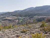 Les paysages  Vue vers le Sud et le village d'Antonaves