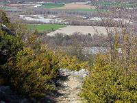 Les paysages  Vue sur le sentier