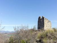 Vestiges du château de Châteauneuf de Chabre - XIIIe