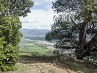 Plateau de Ganagobie (04)  Vues depuis le plateau - Vallée de la Durance ...