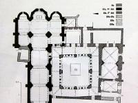 Plateau de Ganagobie (04)  Monastère ND de Ganagobie - Plan du monastère et les différentes époques de construction. Epoque romane, vestiges du XVIe, communs établis au XVIIe ...