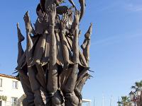 Port de Bouc - Bouches du Rhône  Sculptures de Raymond Moralès