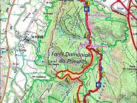 Aubignosc - Forêt domaniale  Itinéraire de la rando (7 km)