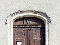 Revest-du-Bion  Eglise St Clair (XVe - XVIIe) - Porte principale ...