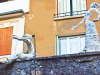 Sépia - Filtres - N&B partiel  Chez le sculpteur belge Jean Delcourt dans sa maison de Tallard (Hautes Alpes)