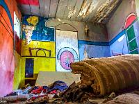 Sépia - Filtres - N&B partiel  Ancien squat (Vieux Noyers - Alpes de Haute Provence)