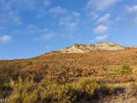 Sisteron - Ancienne route Napoléon  Vue sur l'adret de la Baume