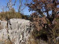 Sisteron Collet  Paysage minéral au Collet