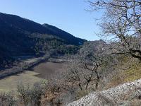 Sisteron Collet  Vue sur le vallon de la Marquise