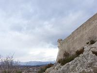 Sisteron - Balade au Collet  le sentier sous la citadelle qui mène au Collet