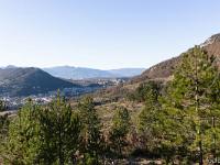 Sisteron - Route Napoléon  Vue sur Sisteron. A gauche au second plan, le Molard