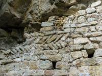 Saint Donat le Haut  Pierres posées en chevron