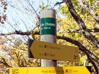 Tour du cirque de Valbelle  Arrivée au sommet de la crête de Chapage. Le Pas de Peipin n'est plus qu'à 200m