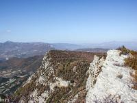 Tour du cirque de Valbelle  Vue vers le Nord