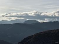 St May - Col de St May  Vue vers le Sud en redescendant. Pas plus de photos de vautour. Cette journée ne fut pas très propice. Ils sont peut sorti. C'est la nature qui décide ! ... J'y retournerai !