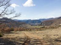 St May - Col de St May  Vue vers le Sud/Ouest