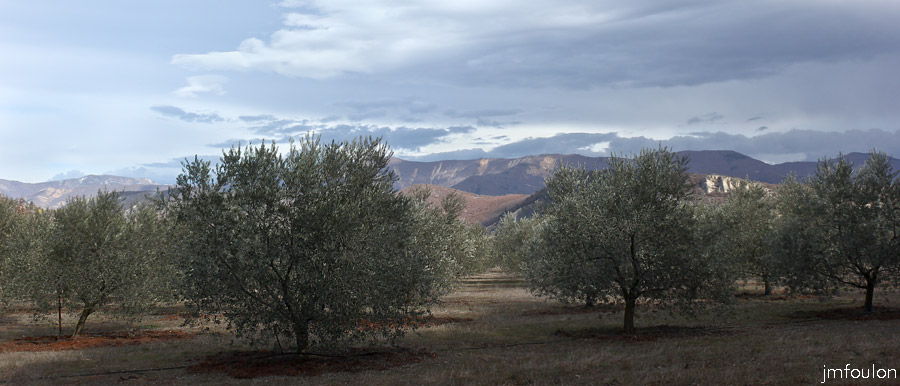 salignac-12web.jpg - Vue vers le Sud/Est. Au loin Vaumuse et à gauche les Monges | Voir la galerie sur les Monges