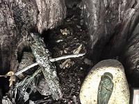 Rando de Pierre Ecrite  ND du Chêne - A l'intérieur du tronc