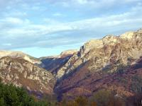 Rando de Pierre Ecrite  Vue sur le torrent du Vançon