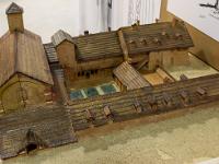 Abbaye de Boscodon  Maquette du monastère 1/2