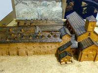 Abbaye de Boscodon  Maquette du monastère 2/2